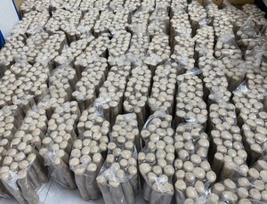 แท่งก้างปลารูปดอกบัวสีน้ำเงินสำหรับสุนัขทำจากไม้กาแฟจากเวียดนาม - Product Image 5