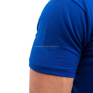 Meilleure qualité hommes T-Shirt couleur unie sur mesure nouveau style hommes coton t-shirts de bonne qualité respirant hommes T-shirts - Product Image 5
