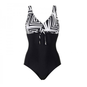 Ensemble de maillots de bain push-up pour femmes, 1 pièce, maillot de bain de plage avec logo personnalisé sur le devant pour femmes - Product Image 6