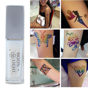 Maquillaje líquido Glitter Tattoo Glue Gel Glitter Fix Gel para cara y cuerpo - Product Image 5