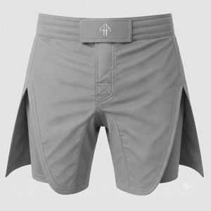Shorts de MMA Gladiator à longueur courte avec impression par transfert thermique, en Spandex/Polyester, couleur unie, par RIVIAN ATLANTIC - Product Image 2