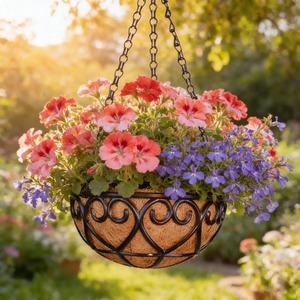 Macetero Colgante de Metal Dorado Moderno, Soporte de Pared para Plantas de Interior, Decorativo, Triple, Decoración de Jardín Vertical, Duradero, 2 kg - Product Image 4