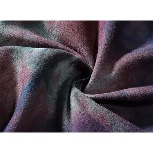 Shorts de détente classiques tie-dye pour hommes, noirs, avec cordon de serrage à la taille, pour un usage décontracté - Product Image 2