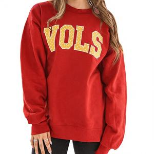 Sweat-shirt personnalisé à col montant, sweat-shirt à col mockneck, sweat-shirt imprimé avec logo brodé, sweat-shirt oversize pour femmes - Product Image 6