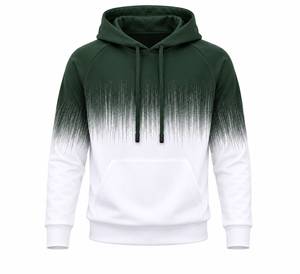 เสื้อฮู้ดผู้ชายไล่เฉดสี แขนยาวทรงปกติ สวมใส่สบาย ทรงพอดีตัว เหมาะสำหรับฤดูหนาว มีกระเป๋าหน้า ลายพิมพ์แบบซับลิเมชั่น ผ้าฟลีซ - Product Image 4