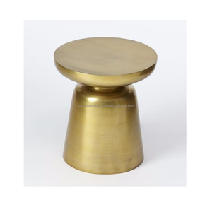 Table d'appoint moderniste en aluminium Table d'appoint Table d'appoint pour plantes Table de chevet pour snack moderne Artware par Azora Industries - Product Image 5