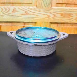 Casserole en aluminium moulé sous pression avec couvercle en verre, revêtement céramique antiadhésif, 18-24 cm, prix bas, fabrication OEM - Product Image 3