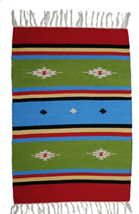 Tapis/chemins de table en coton pelucheux à motifs floraux faits à la main, design moderne, lavables en machine et réversibles, logo personnalisé, épaisseur personnalisable - Product Image 2