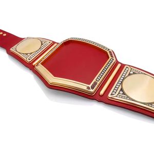 Ceinture de championnat personnalisée UltraChamp 6 lb avec finition métallique en or/argent/or rose pour équipement de lutte - Product Image 2