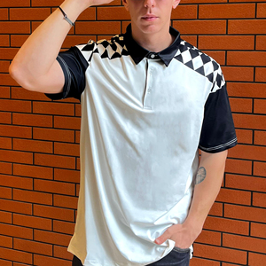 Chemises polo pour hommes, polo décontracté pour hommes, tissu facile d'entretien, toucher doux, léger, idéal pour les voyages, vêtements de mode durables - Product Image 4