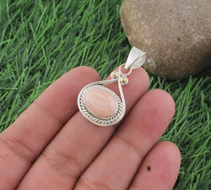Colgante de Corazón Unisex Chapado en Plata de Ley con Turquesa Vintage al por Mayor para Aniversario - Precio a Granel - Product Image 4