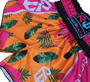 Shorts de Muay Thai Tradicionales Tailandeses Unisex Richwears - Ligeros, Duraderos, de Secado Rápido, 100% Poliéster Sublimado, para Artes Marciales - Product Image 3