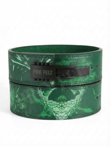 Conception unique, boucle à levier en acier personnalisée, cuir véritable, solide, respirant, soutien dorsal réglable, compression pour l'entraînement - Product Image 5