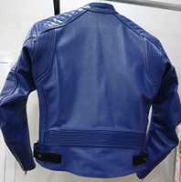 Veste en cuir de haute qualité pour motards, tissu épais et sûr, pour hommes et femmes, veste de moto tendance.