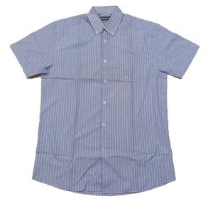 Chemises à manches courtes unies pour hommes - Product Image 6