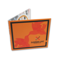 Programas de Entrenamiento con Recubrimiento Mate Personalizado, Embalaje Digipak para Discos
