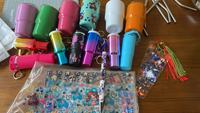Autocollant de transfert UV Imperméable pour Enveloppement de Stylos et Mini Gobelets, Motif Fille Noire Prenant la Prière, Femme Afro, Thème Foi