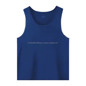 Débardeur en coton pour homme, décontracté, de haute qualité, vêtements de course pour homme, débardeurs respirants, chemise sans manches avec technologie de ventilation en métal - Product Image 1