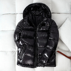 Vestes matelassées brillantes pour hommes, design de fabrication, tissu de qualité supérieure, veste décontractée, service OEM, veste matelassée d'hiver - Product Image 1