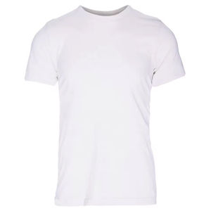 Camiseta Básica Azul Claro para Hombre, Manga Corta, Cuello Redondo, Corte Regular, Jersey de Algodón, Suave, Cómoda, Informal, Venta al por Mayor - Product Image 2