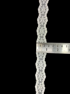 Dentelle florale brodée en organza de nylon de qualité supérieure, écologique, respirante et à séchage rapide, vente en gros P.C. JAIN - Product Image 4