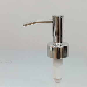 Pompe de Remplacement pour Flacon de Lotion au Design Moderne et Élégant, Finition Miroir, en Acier Inoxydable, Pompe Premium pour Flacon d'Articles de Toilette d'Hôtel - Product Image 1