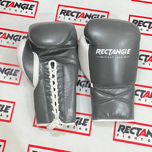 Gants de boxe rectangulaires personnalisés, gants d'entraînement à lacets, fabricant d'équipements de boxe professionnels, fournisseur d'équipements sportifs OEM - Product Image 1