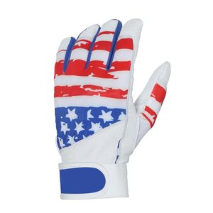 ผู้ผลิต OEM ถุงมือเบสบอลหนังคุณภาพดีสำหรับผู้ชาย ออกแบบโลโก้และดีไซน์ได้ตามต้องการ เหมาะสำหรับการฝึกซ้อมกีฬา - Product Image 2