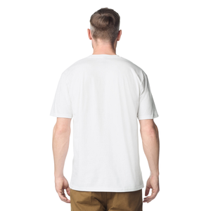 T-shirt unisexe à col rond en polyester/coton, manches courtes, décontracté, doux, respirant, séchage rapide, coupe classique, logo personnalisé, soie - Product Image 2