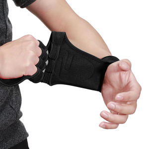 Best Quality Hand Grips Gloves Gym Weightlifting Cross Training Fingerless Gloves with Padded - Product Image 3