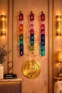 Decoración de Pared de Resina Epoxi Multicolor Hecha a Mano, Escultura Colgante de Arte Contemporáneo con Acabado Natural y Diseño Personalizado - Product Image 5
