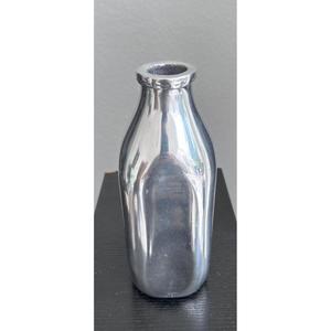 Maceta de Aluminio con Acabado Espejo, Estilo Simple, Florero de Metal para Exhibición en Suelo y Mesa, para Plantas Artificiales, Decoración del Hogar - Product Image 1