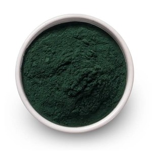 Poudre de spiruline pure la plus populaire, moutonnée finement, algue naturelle de qualité alimentaire 60%, pour smoothies, jus, recettes de santé, nutritionnelle - Product Image 2