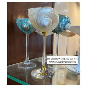 Verre à vin artisanal en forme de coquillage, gobelet en nacre Nautilus pour la décoration de bar à domicile, OEM, pour mariage et fête, prix abordable - Product Image 6