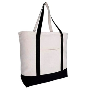 Vente en gros Sacs à cosmétiques écologiques personnalisés Sacs à cosmétiques en toile à motif de points personnalisés en coton - Product Image 1