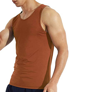 Débardeur pour homme en coton et polyester de bonne qualité, design personnalisé, nouvelle arrivée, débardeur de sport pour la course à pied et la musculation - Product Image 2