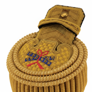 Usine Épaulette personnalisée bonne qualité épaulettes officier uniforme Épaulette Badge pour la vente en gros - Product Image 2