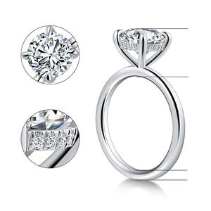 Diamants synthétiques ronds non montés de 0,5 ct, 1 ct, 2 ct, 3 ct, couleur D, clarté VS, certifiés HPHT CVD, pour la fabrication de bijoux fins - Product Image 4