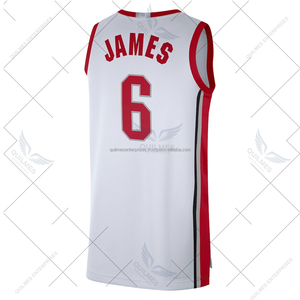 Nouvelle personnalisation de haute qualité James Ohio State Buckeyes Maillot de basket-ball limité respirant-Blanc - Product Image 3