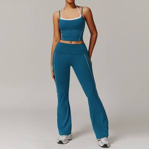 Ensemble de Vêtements de Sport pour Femmes de Haute Qualité, Vente en Gros, Tenue de Gym 2 Pièces pour Femmes, Vêtements de Fitness et Yoga 2026 - Product Image 3