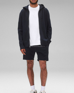 Sweat à capuche zippé mi-lourd très demandé, fabriqué avec un mélange de coton et de polyester de qualité supérieure pour hommes, vêtement d'extérieur moderne et élégant, sweat à capuche respirant - Product Image 6