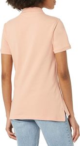 T-shirt décontracté en jersey tricoté respirant à manches courtes de couleur unie pour femme - Product Image 2