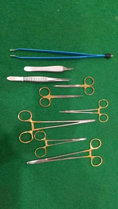 JAMSO INDUSTRIES Portaagujas, Tijeras para Iris, Pinzas Adson, Pinzas Monopulares de Carburo de Tungsteno - Instrumentos Quirúrgicos Ortopédicos CE - Product Image 6