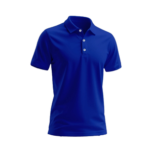 Camisa de Verano para Hombre, Estilo Casual de Negocios, Color Sólido, Cuello Golf, Manga Corta, Suave y Cómoda, Tejido Transpirable y Lavable a Máquina - Product Image 1