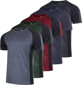 Nueva Camiseta Deportiva Polystar Comfort Edge, Elástica, Transpirable, de Secado Rápido, Corte Ajustado, Informal, para Deportes y Moda, Exportador de Fábrica - Product Image 1