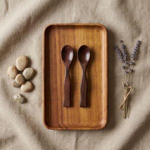<b>Small</b> Rosewood Wooden <b>Spoon</b> Handmade Kitchen Utensil Natural Cooking <b>Spoon</b> Eco Friendly Gift - Product Image 2