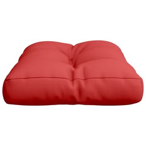 Pallet cuscino esterno in tessuto rosso 23.6X15.7X4.7 pollici - Product Image 6