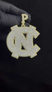 Colgante Hip Hop de Plata 925 de la Mejor Calidad, Chapado en Plata, con Moissanita de Corte Brillante, Alta Dureza, Resistente a los Arañazos, para Hombre, de Lujo - Product Image 3