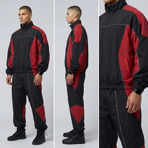 <b>Men</b> Windbreaker Tracksuit Zipper <b>Jacket</b> Rain Pants Set <b>Men's</b> 100% Nylon Spandex Waterproof Tracksuit <b>Mens</b> Hiking Suit - Product Image 4