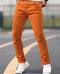 กางเกงยีนส์เดนิมทรงสลิมฟิตสำหรับผู้ชาย คุณภาพสูง ยี่ห้อ TRIBON SPORTS สีซีดกลาง แห้งเร็ว สไตล์คลาสสิก ลำลอง ทันสมัย สำหรับทุกคนทั่วโลก - Product Image 6